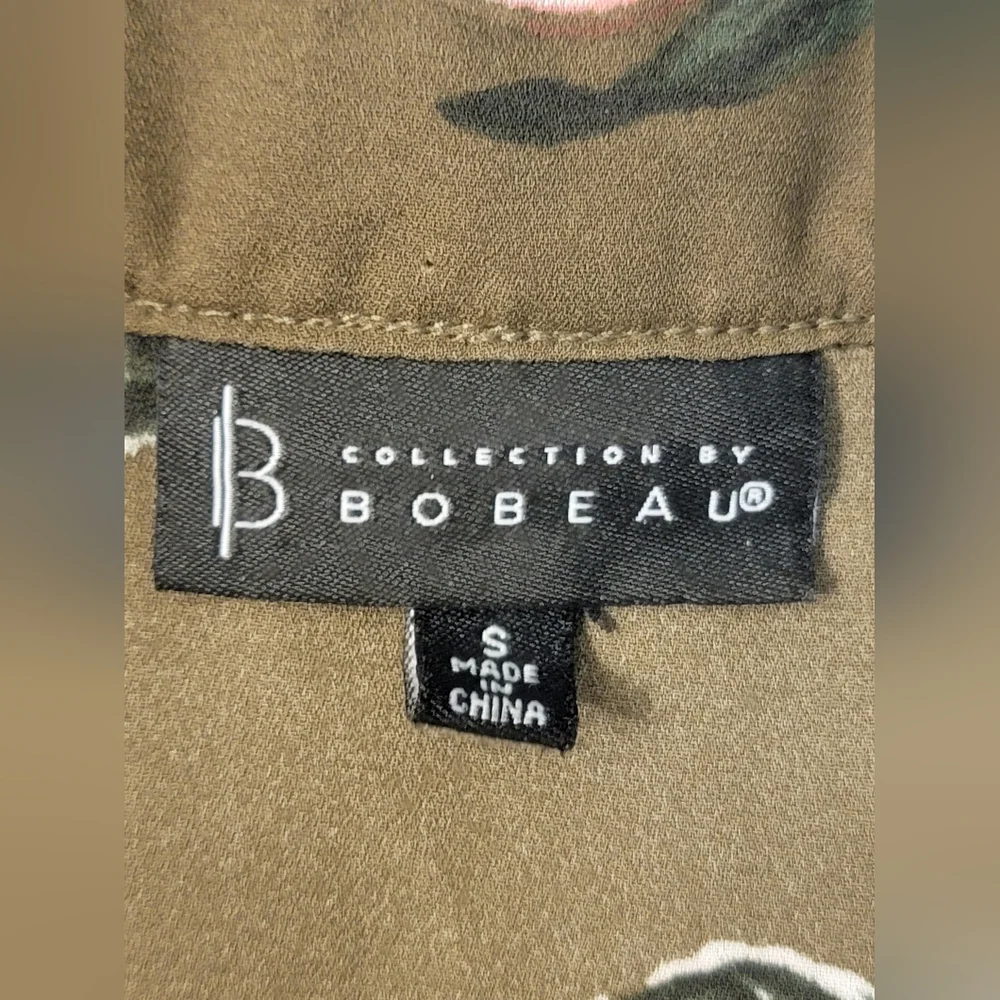 Bobeau Floral Sleeveless Top Size S - Picture 2 of 11